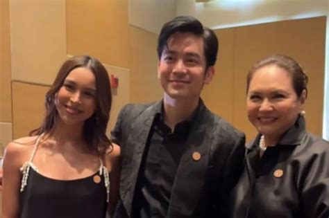 Charo Santos congratulates JoshLia on film's success .